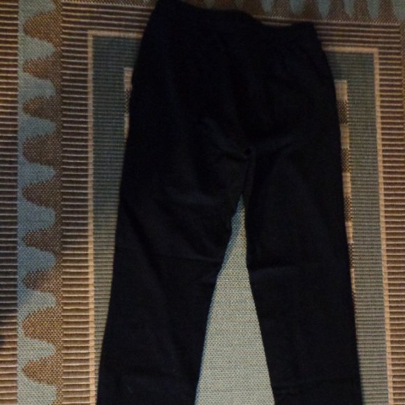 Karen Scott Sport Pants XS Black Draw Cord Waist - Picture 8 of 13